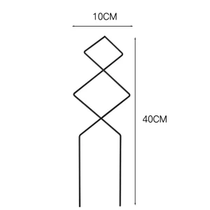 Climbing Plant Trellis Plant Support Garden Stake Stand Climbing Rack Iron Flower Trellis Frame Stand Holder Garden Decor