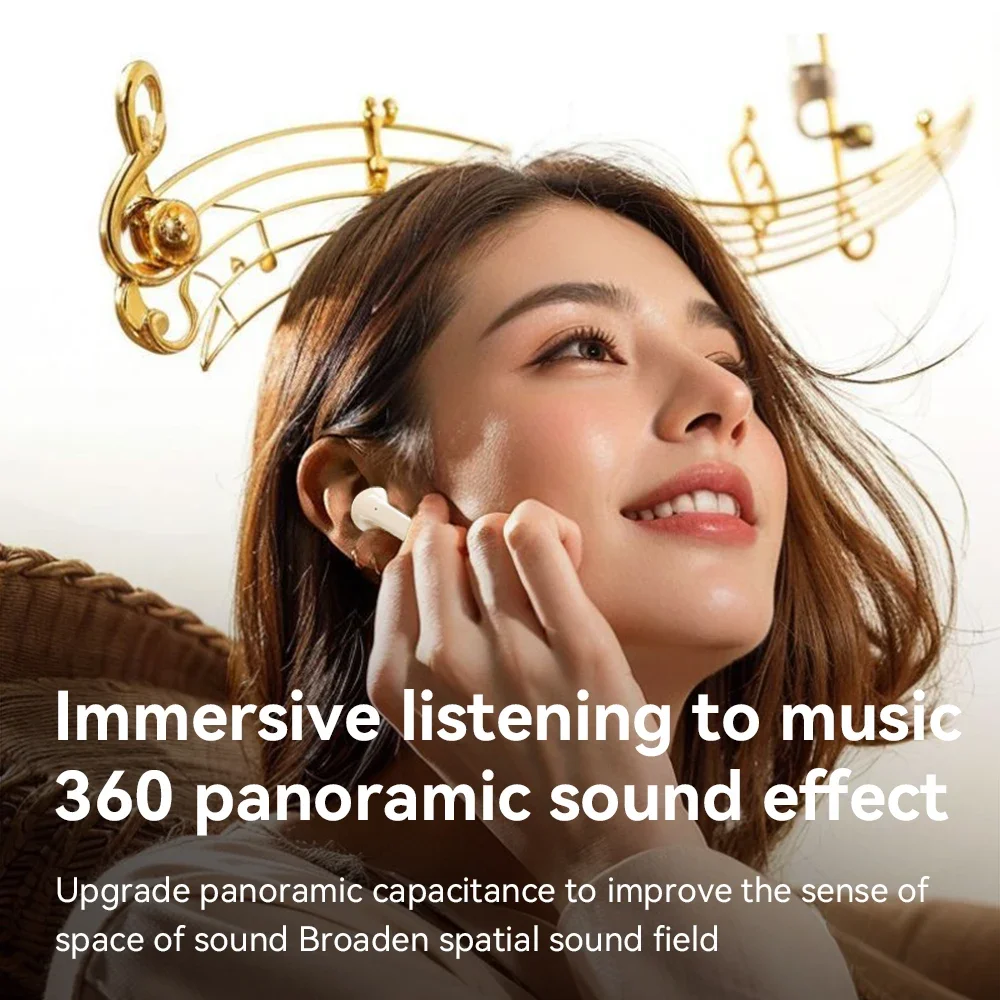 Pro5S Wireless Bluetooth Headphone Mini Portable Stereo Some Games Sports Headsets Noise Reduction And Long Battery Life Earplug - الصورة 6