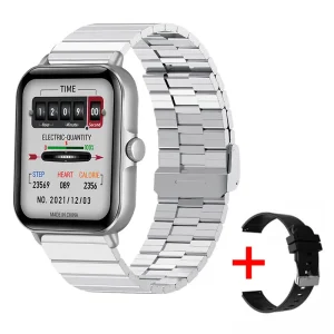 2025 Digital Smartwatch Sports Fitness Men's Women Smart Watch Waterproof Wrist Watches for Ladies Kids Child Android IOS Phones