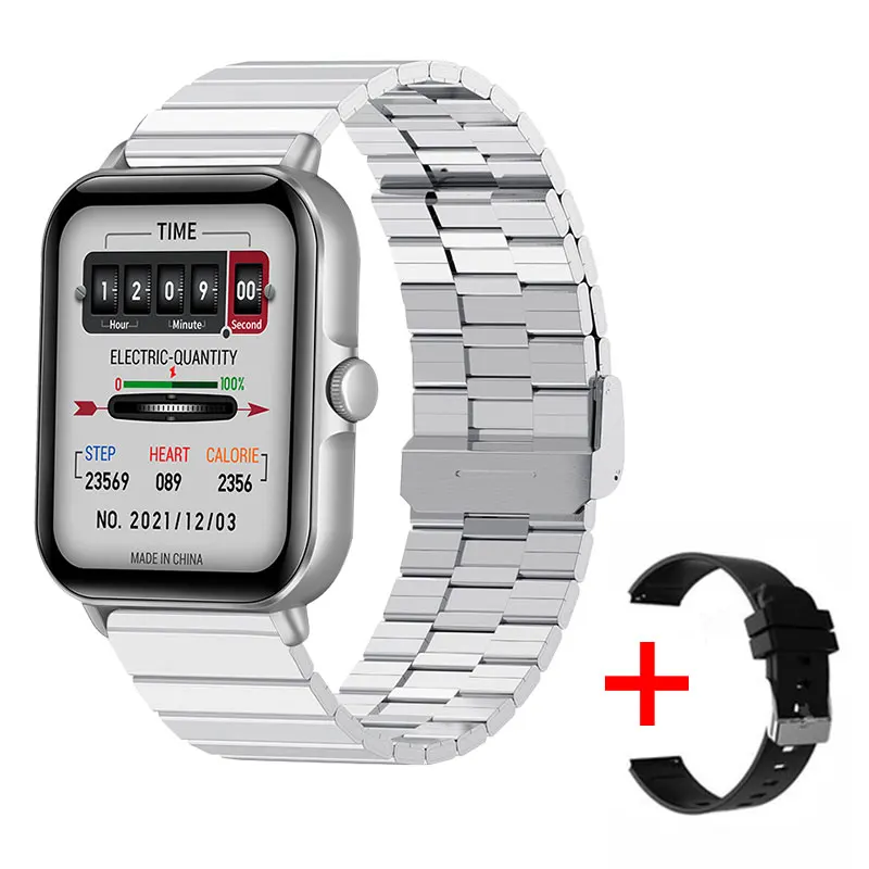 2025 Digital Smartwatch Sports Fitness Men's Women Smart Watch Waterproof Wrist Watches for Ladies Kids Child Android IOS Phones - الصورة 18