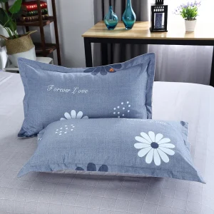 Simple plaid geometric pattern envelope rectangular pillowcases 2PCS 48x74cm pillow Cover for bedroom adult pillow case for bed