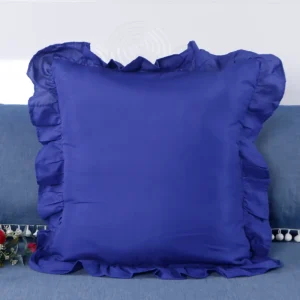 1-Pack Pillowcases with Ruffles (No Pillow Core ) , Farmhouse French Shabby Romantic Chic Pillow Cover for Bedding
