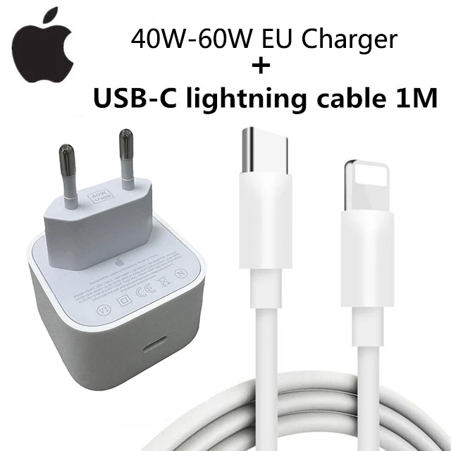 2026 Original 40W-60W USB-C Power Adapter For iphone 17 16 Pro Max Type C fast charger for Apple Cable for iPhone 15 Plus - Image 2