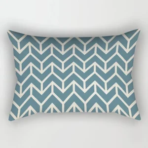 Nordic sweet home light blue geometric pillowcase decorative sofa cushion cover pillowcase