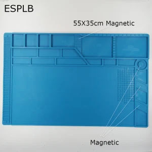 ESPLB Insulation Repair Pad Heat-Resistant Silicon Soldering Station Kinds Of Mat Work Pad Desk Platform BGA Soldering Station