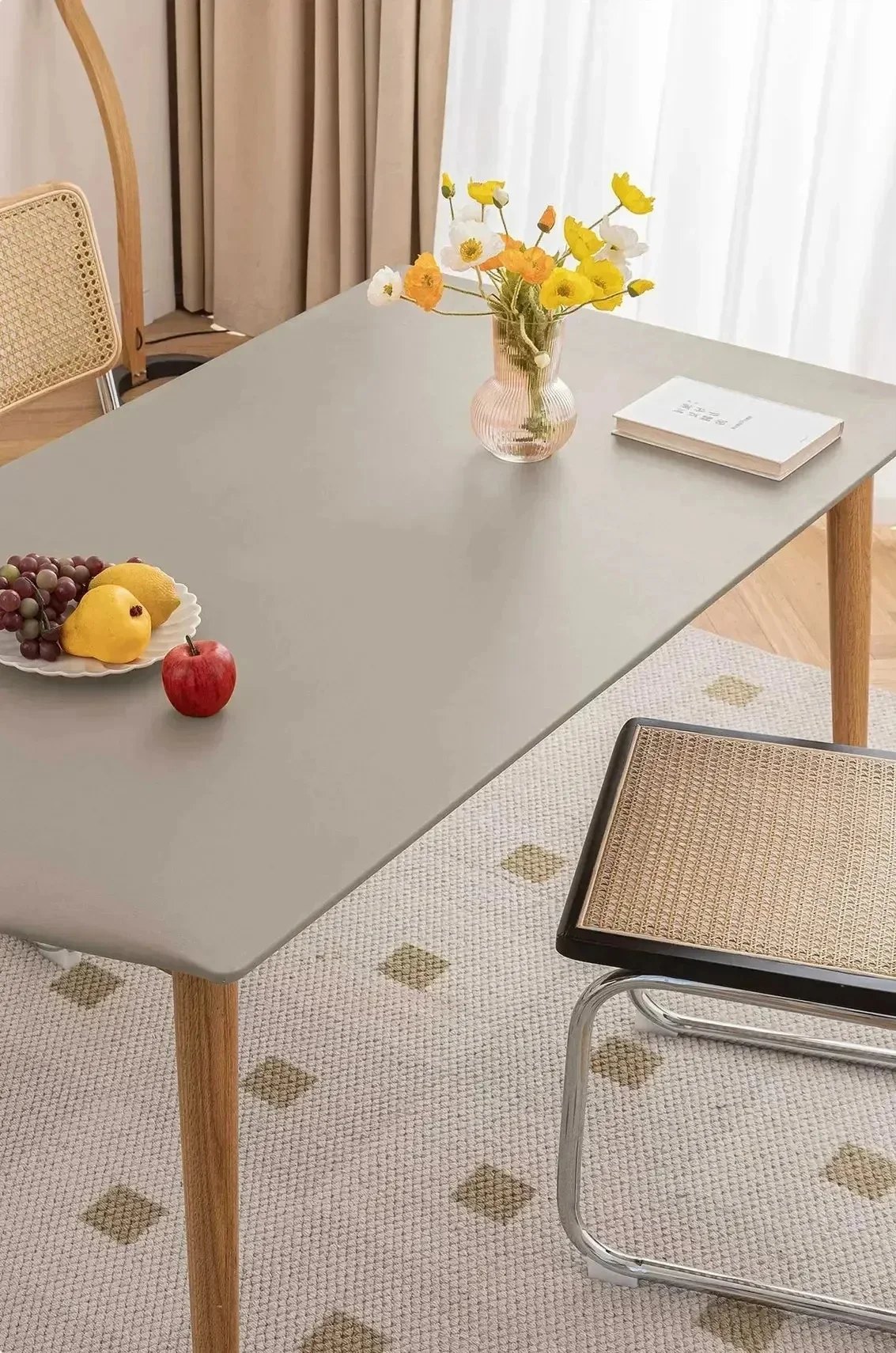1PC Leather Elastic tablecloth Custom Square Round Table cover Waterproof dinning table cloth Protector Desk mat - Image 9