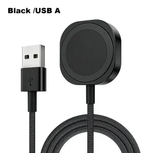 New Magnetic Wireless USB A Fast Charger Type C Charging Cable For Apple Watch Series 10 9 8 7 6 5 4 3 2 1 Ultra Edition iWatch
