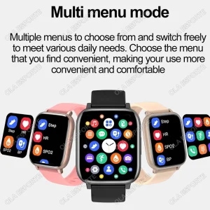 2025 Smart Watch Men Women GPS HD Touch Screen Blood Pressure Monitor Sports Watches Bluetooth Call Fitness Digital Smartwatch