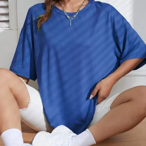 100% Cotton Solid Color Summer Womens T Shirt Street Hip Hop T-Shirts Loose Casual Short Sleeve Comfortable Fashion Tee Tops