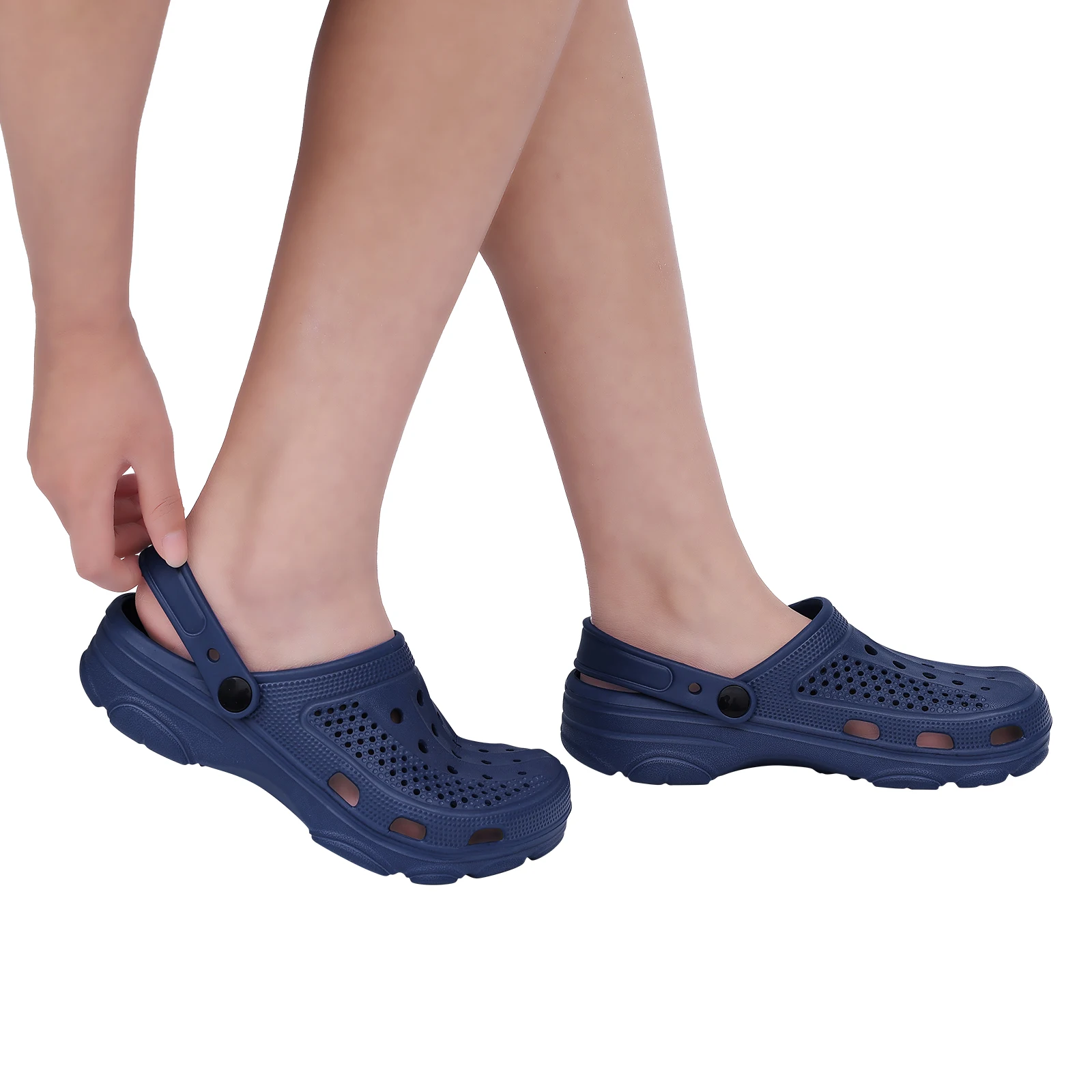 Kidmi Fashion Men Clogs Slippers Summer Clogs Slippers Outdoor Breathable Beach Slippers Soft Men Garden Slippers Home Sandals - الصورة 6