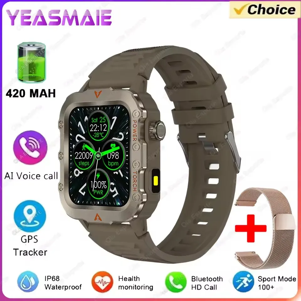 SmartWatch Men Militray Outdoor Sport GPS Fitness Tracker Heart Rate Smart Watch Waterproof New - Image 12