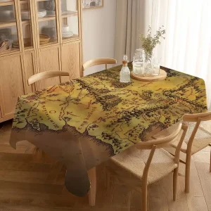 Movie R-Rings Of The L-Lords Table Cloth Indoor Outdoor Picnic Party Decoration Kitchen Table Cloth Waterproof Cloth Stain-Proof