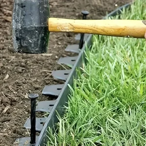 30Pcs Plastic Landscape Edge Nail Landscape Anchor Fixed Nail Spiral Edge Pile Lawn Gardening Grass Stone Partition Nail