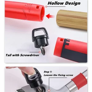 Portable Aluminum Alloy Cleaning Shovel Knife Wallpaper Paint Tiles Flooring Scraper Remover With SK-5 Blade Home Cleaning Tools