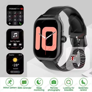 New Smartwatch Dial to Answer Calls Calorie Tracking Heart Rate Blood Oxygen Monitoring Bluetooth Smart Watch for ios Android