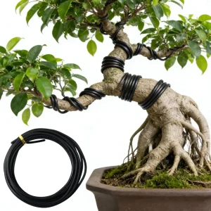 10/5M Aluminum Bonsai Wires Plant Support Training Wires Support Bend Fixing Strings Wire DIY Shape Branches Garden Accessories