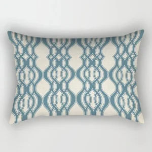 Nordic sweet home light blue geometric pillowcase decorative sofa cushion cover pillowcase