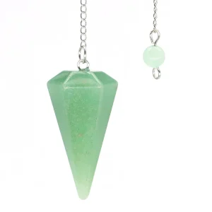 Natural Crystal Pendulums for Divination Dowsing Amethyst Pink Quartz Pendulum Reiki Healing Gem Stone Pendant Pendulos