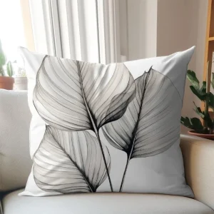 Nordic style universal minimalist Chinese style sofa throw pillow cover, living room backrest pillow cover