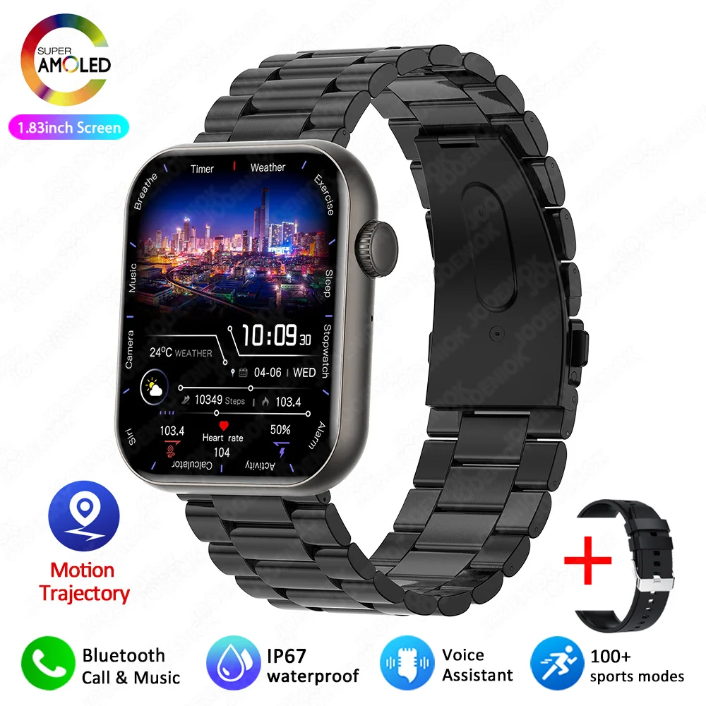 2025 New Sports Smart Watch Men Full Touch Screen Heart Rate Bluetooth Call 1.9 inch AI Voice IP68 Waterproof Smartwatch Women - Image 11