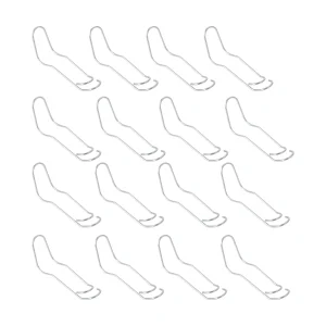 Plant Trellis Steel Clip Garden Orchard 8/11/16/20mm Pipe Flower Vegetable Fruit Vine Climbing Support Buckle 10/20/50/100Pcs