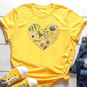HP Magic Movie Inspired Shirt Wizard School Home Castle T-Shirt 9 3/4 Always Wizarding World Tees Matching Universal Trip Tshirt