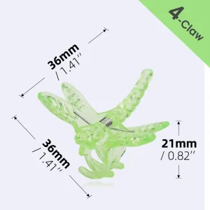 10-200PCS Plastic Plant Support Clips Orchid Stem Clip for Vine Support Vegetable Flower Tied Bundle Branch Clamping Garden Tool