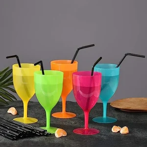 50-3000Pcs Multicolor Drinking Straws rietjes Milk Tea Bar Party Wedding Kitchen Home Accessories Beverage Black Straw Wholesale