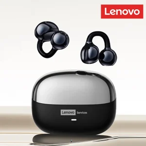 Lenovo LE302 OWS Ear Clip Earphones Wireless Bluetooth 6.0 Headset HD Call Touch Control Earbuds Low latency Gaming Headphones