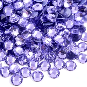 BOBOHOO Multi-color SS6-SS30 Glass Crystal Hot Fix Rhinestones Flatback Iron On Stone For DIY Nail Art Fabric Clothes Decoration