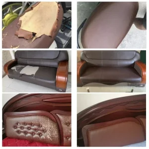 Leather Repair Tape PU Leather Patch Self-Adhesive Leather Sofa Seat Renovation Repair Tape Bed Head Repair Tape Home Decoration