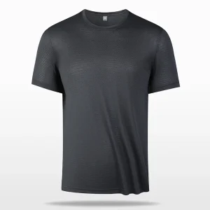 Summer fashion fitness style Breathable casual men's short sleeve T-shirt Outdoor running sports quick drying T-shirt shirt Tops