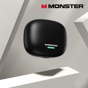 New Monster MQT52 Wireless Bluetooth 5.4 Earphones 24H Long Battery Life Headphones Low Game Latency Immersive Listening Headset