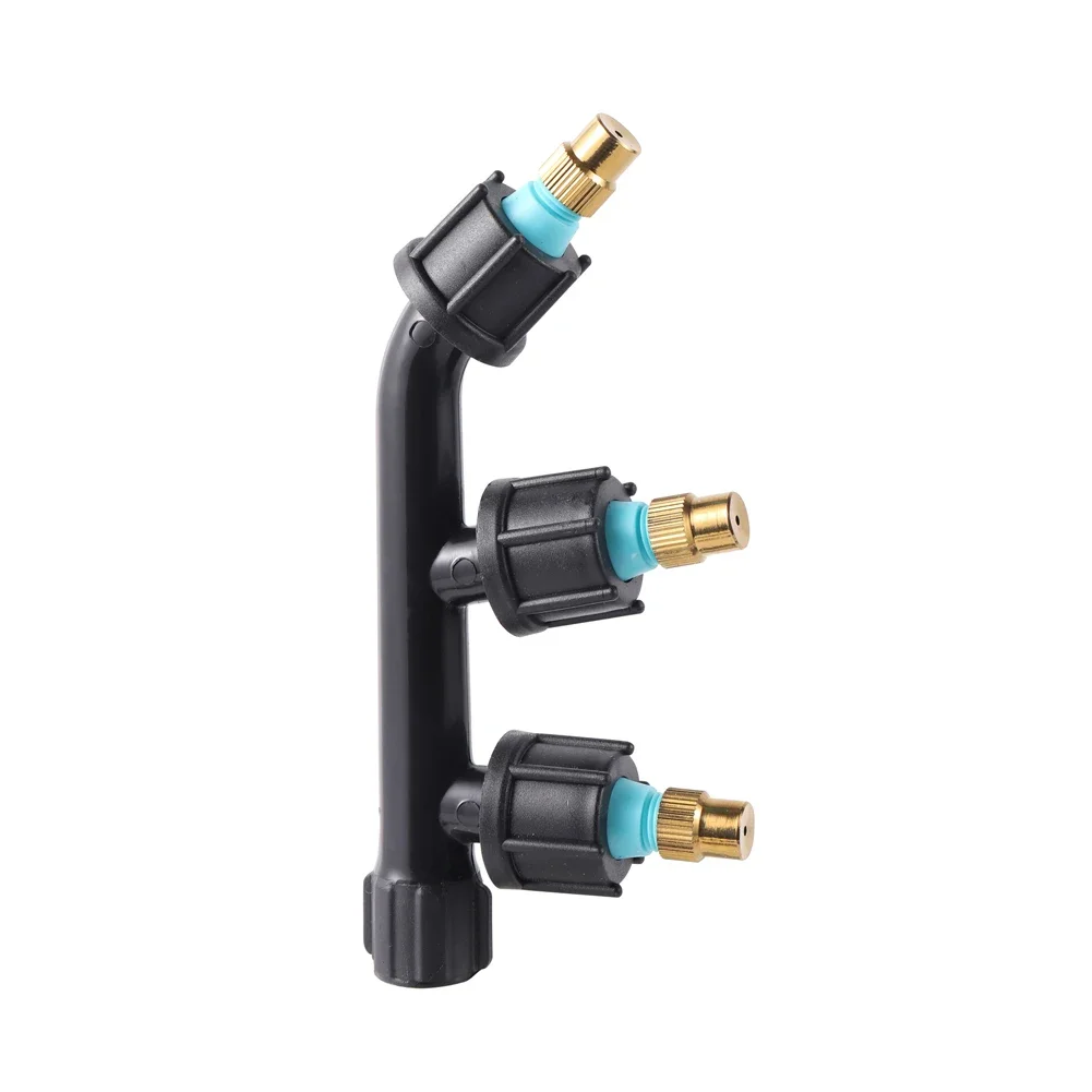 Atomizing Sprayer Nozzle Single/Double/Three Nozzle Head Gardening Plants Flowers Fogging Irrigation Sprayer Watering Tool - Image 8