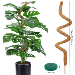 Bendable Moss Pole, Plants Climbing Support Extension Pole, Monstera Palm Vines Soporte Stakes, Garden Potted Plant Accessories