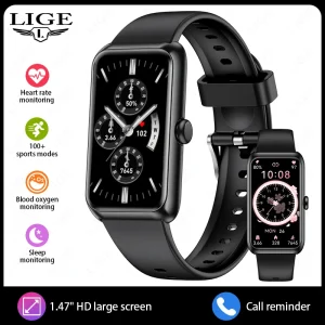 2026 Fitness Tracker Watches for Women Men with Heart Rate Monitor Sleep Tracker IP68 Waterproof Pedometer 1.47" Smart Watch Man