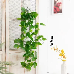 Hand Made Wicker Rattan Flower Planter Wall Hanging Wicker Rattam Basket Garden Vine Pot Plants Holder Garden Pots Wall Planter