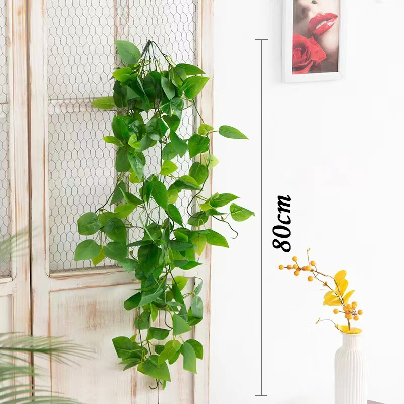 Hand Made Wicker Rattan Flower Planter Wall Hanging Wicker Rattam Basket Garden Vine Pot Plants Holder Garden Pots Wall Planter - الصورة 16