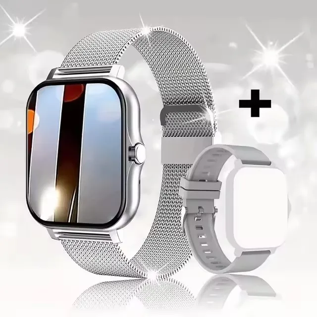 2025 Smart Watch 2.01‘’ Full Touch Amoled BT Call Sport Waterproof Watches Heart Rate Blood Pressure SmartWatch for Men Women - الصورة 11