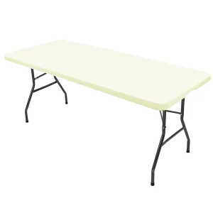 3 Size Elastic Fitted Fabric Rectangle Table Cloth Folding Tables Washable Picnic Camping Indoor & Outdoor Table Slipcover