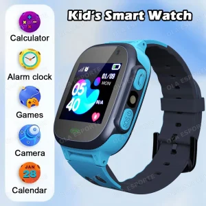 2025 New Kids Smart Watch Child HD Touch Screen Call Games SOS GPS Positioning Smartwatch Boy Girl Children Gift For Android IOS