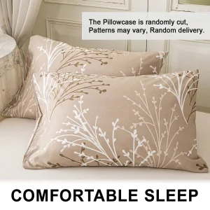 2pcs/4pcs Floral Pattern Pillow Cover Set (Pillow Inner Not Included), Soft & Comfortable, Suitable For All Seasons