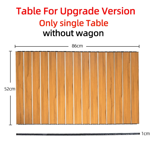 Large Weight Capacity Heavy Duty Wagon Cart Folding Wagon for Outdoor Garden Beach wagon Camping Equipment with Cup Holders - الصورة 11