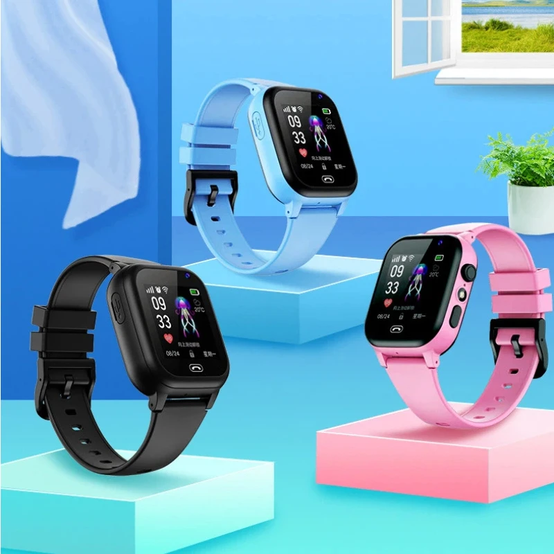 Lenovo Smart Watch Kids GPS WIFI Video Call SOS APP Download Child Smartwatch Camera Monitor Tracker Location 2G Phone Watch - Image 4