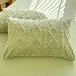 1pcs 2pcs Pillowcase Velvet Pillow Cover 48x74cm Pillowslip Rectangle Cushion Cover Warm Pillow Case Fundas De Almohada