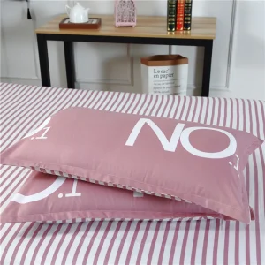 Simple plaid geometric pattern envelope rectangular pillowcases 2PCS 48x74cm pillow Cover for bedroom adult pillow case for bed