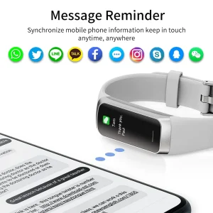 LIGE Amoled Smart Watch Men Smart Band Women Heart Rate Blood Smartwartch Waterproof Smart Bracelet Sport Fitness Tracker 2026