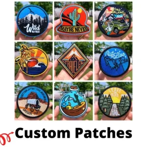Custom Embroidery Patches With Your Logo Design Customized Embroidered Path Iron on Sew on Garment Personalized Military Badges
