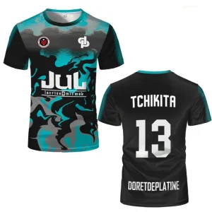 2025 JUL Maillot TOTO Et Ninetta Jersey Women Trendy Rap Culture Print T-shirts BreathShort Sleeved T-Shirt Women T-Shirt Jersey
