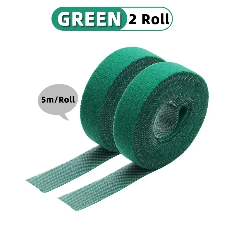 5m/roll Cable Ties Reusable Loop Bundle Self Adhesive Fastener Clip Wire Holder Management DIY Accessories Nylon Strap Organizer - الصورة 9